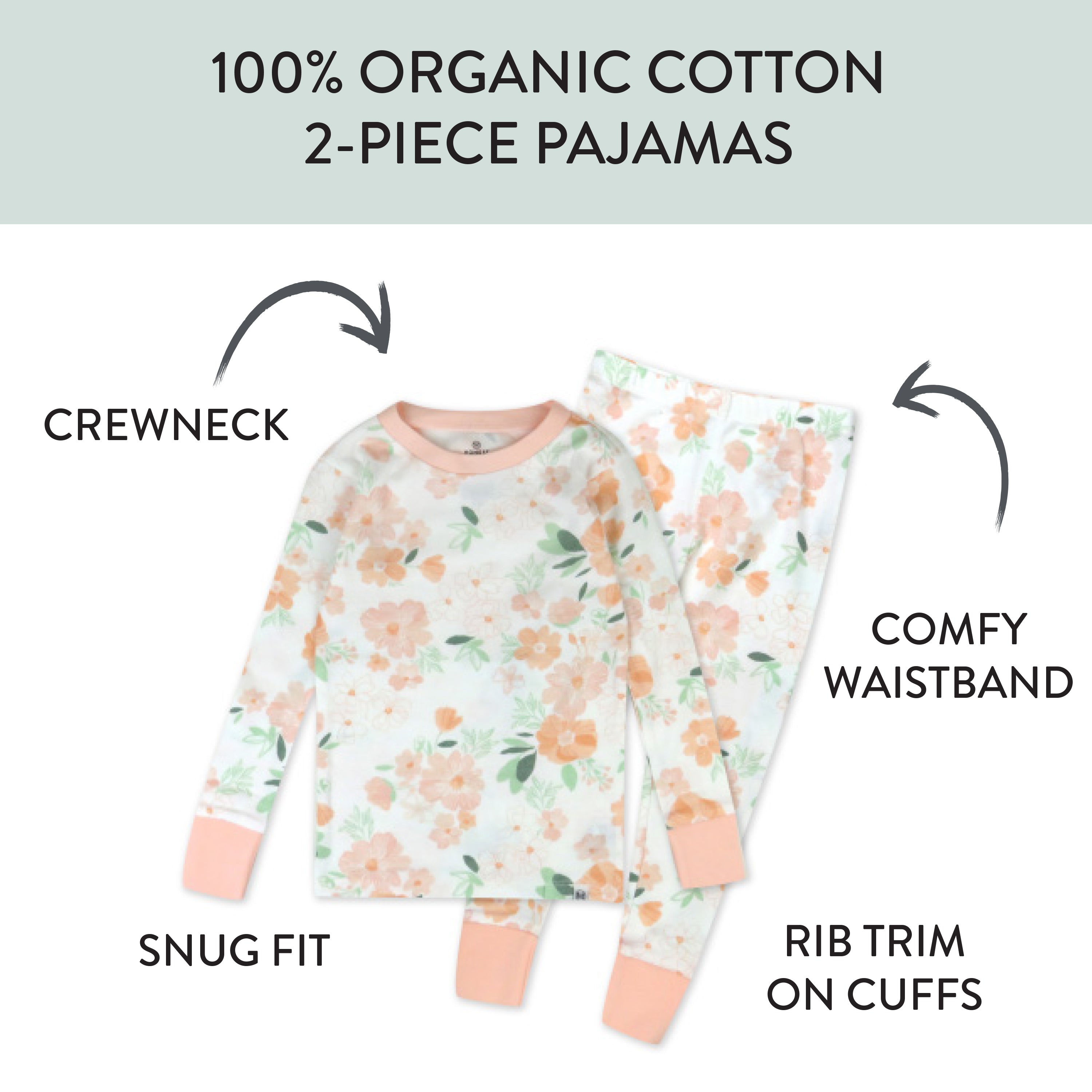 2-Piece Organic Cotton Pajamas