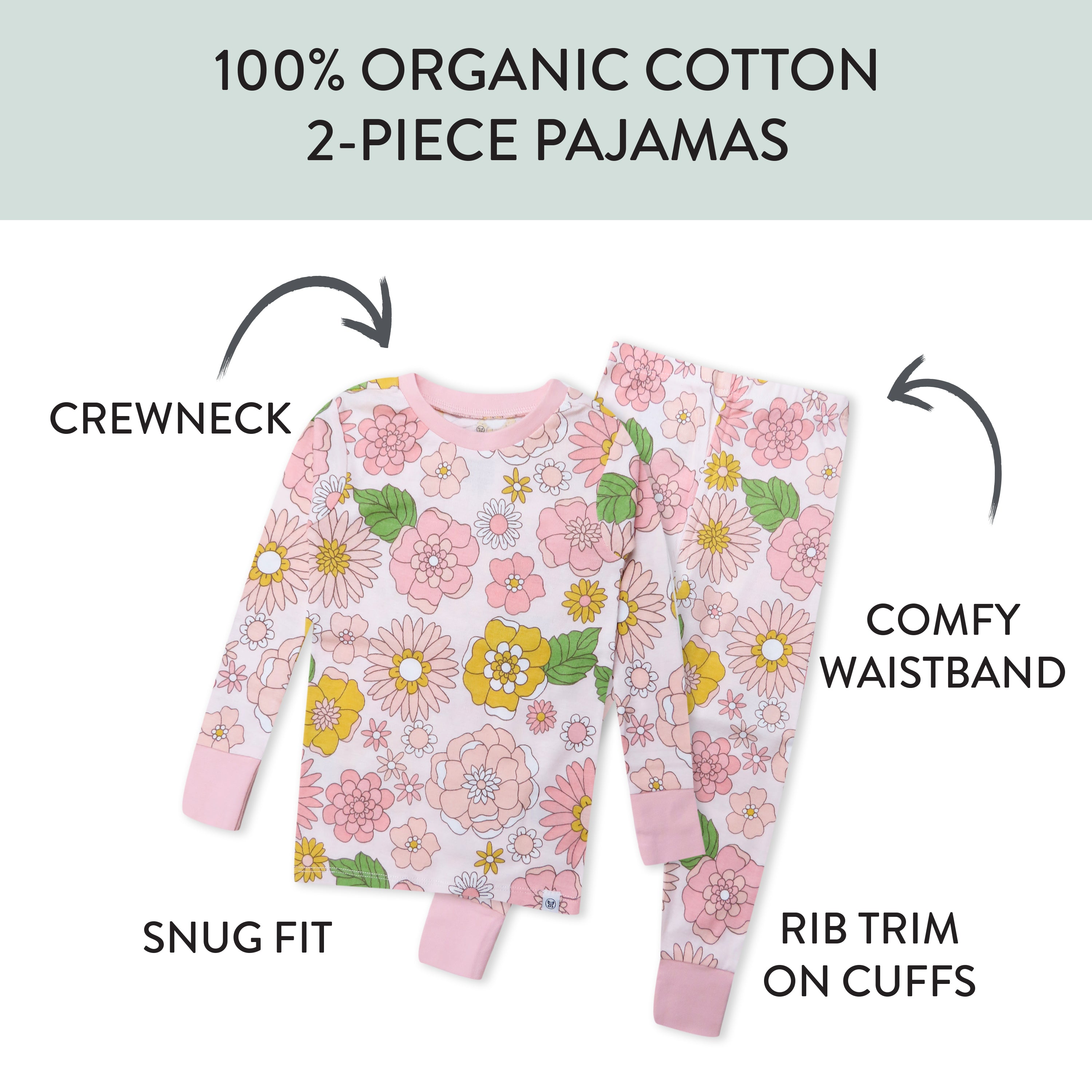 2-Piece Organic Cotton Pajamas