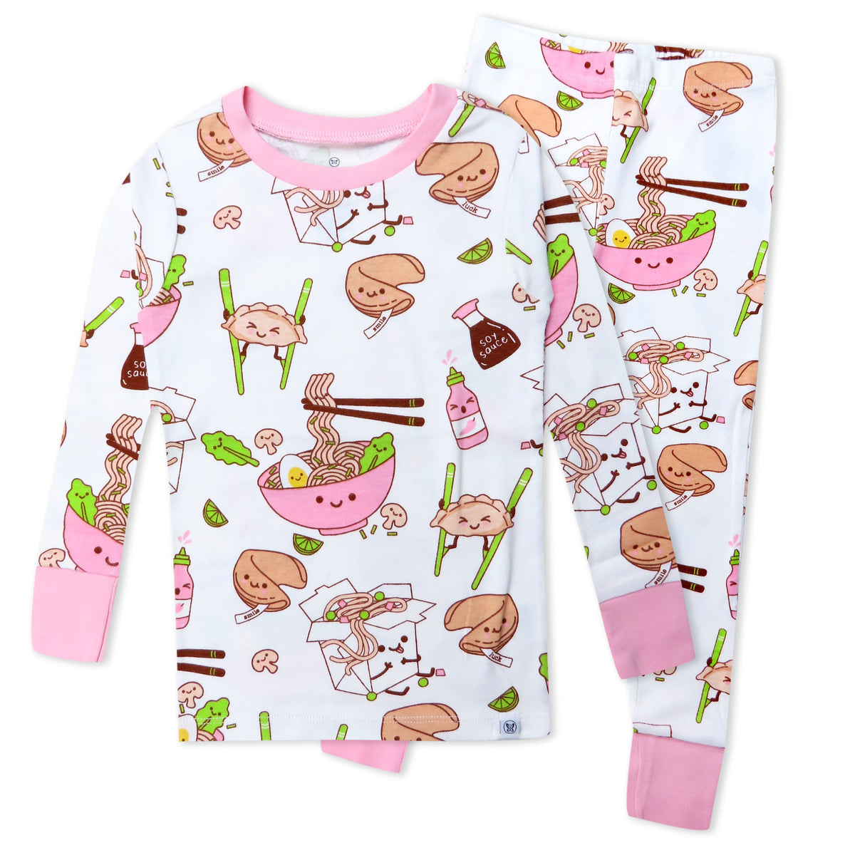 Organic Cotton Fun Foods Pajamas For Babies & Toddlers