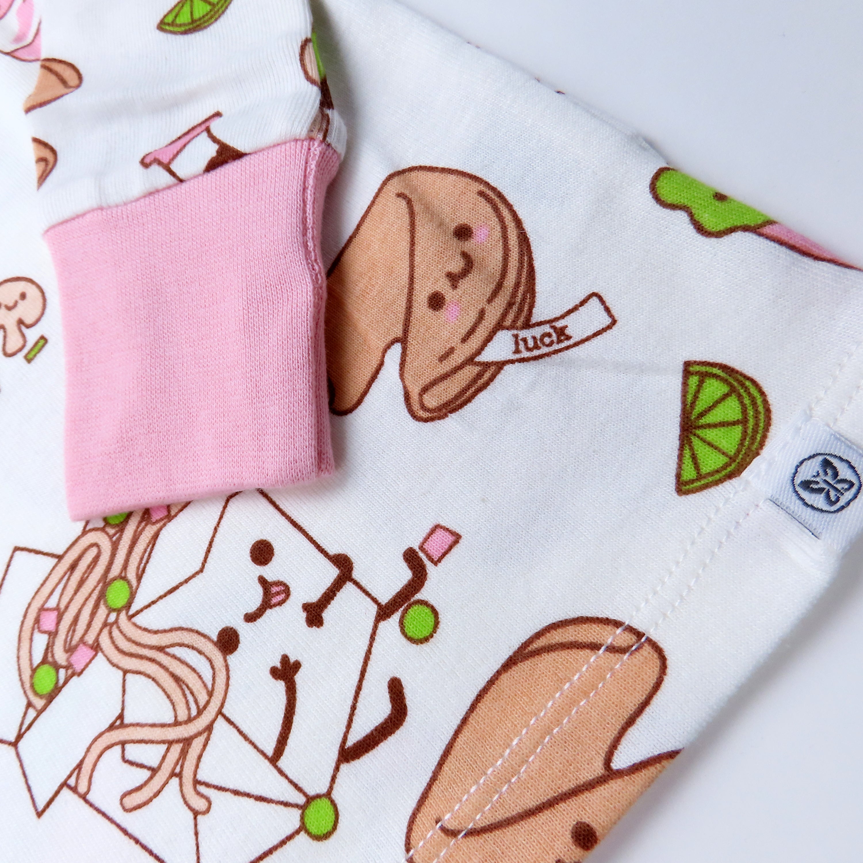 Organic Cotton Fun Foods Pajamas For Babies & Toddlers