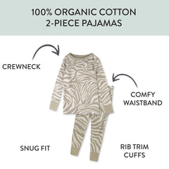 2-Piece Organic Cotton Pajamas