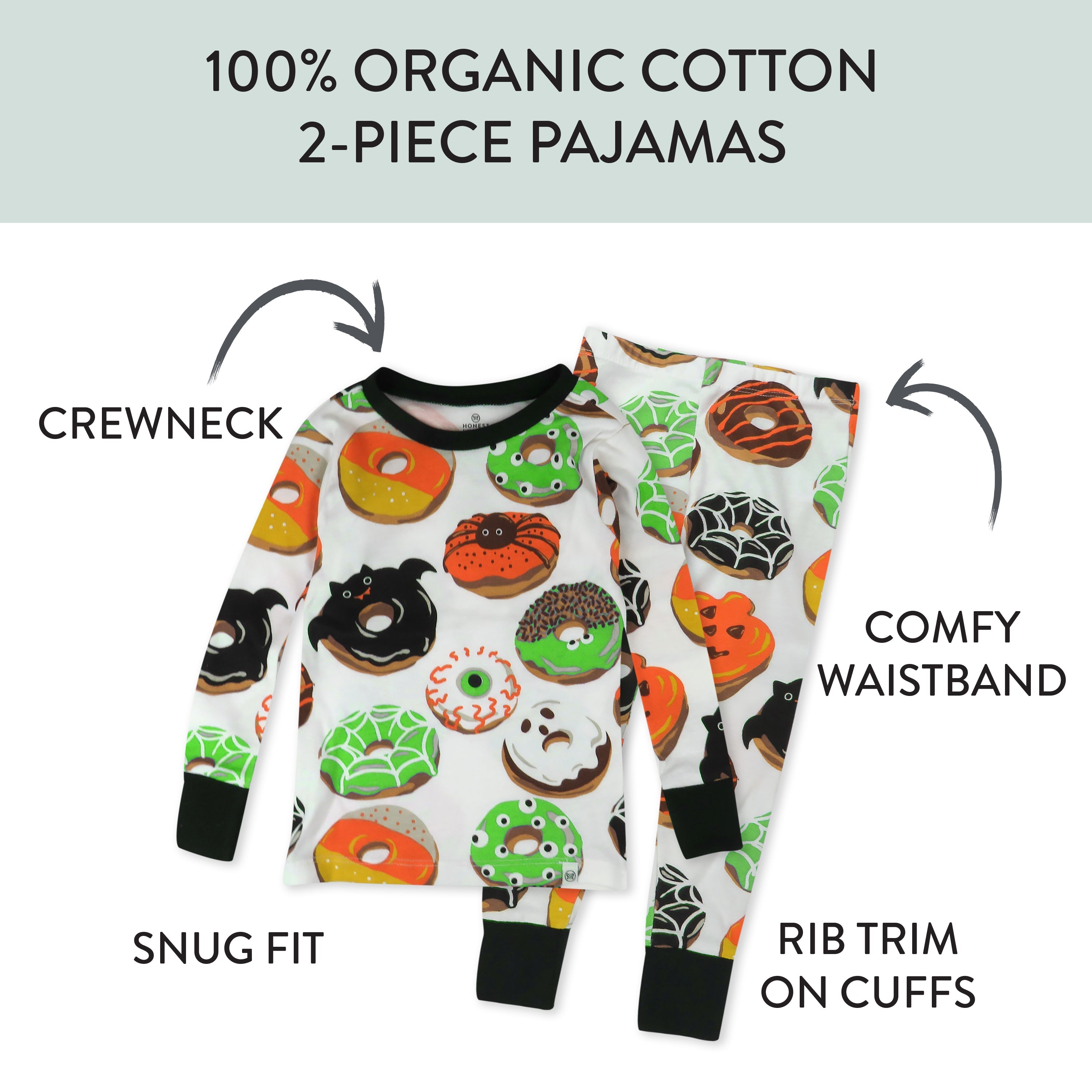 Organic Cotton Holiday Matching Family Pajamas
