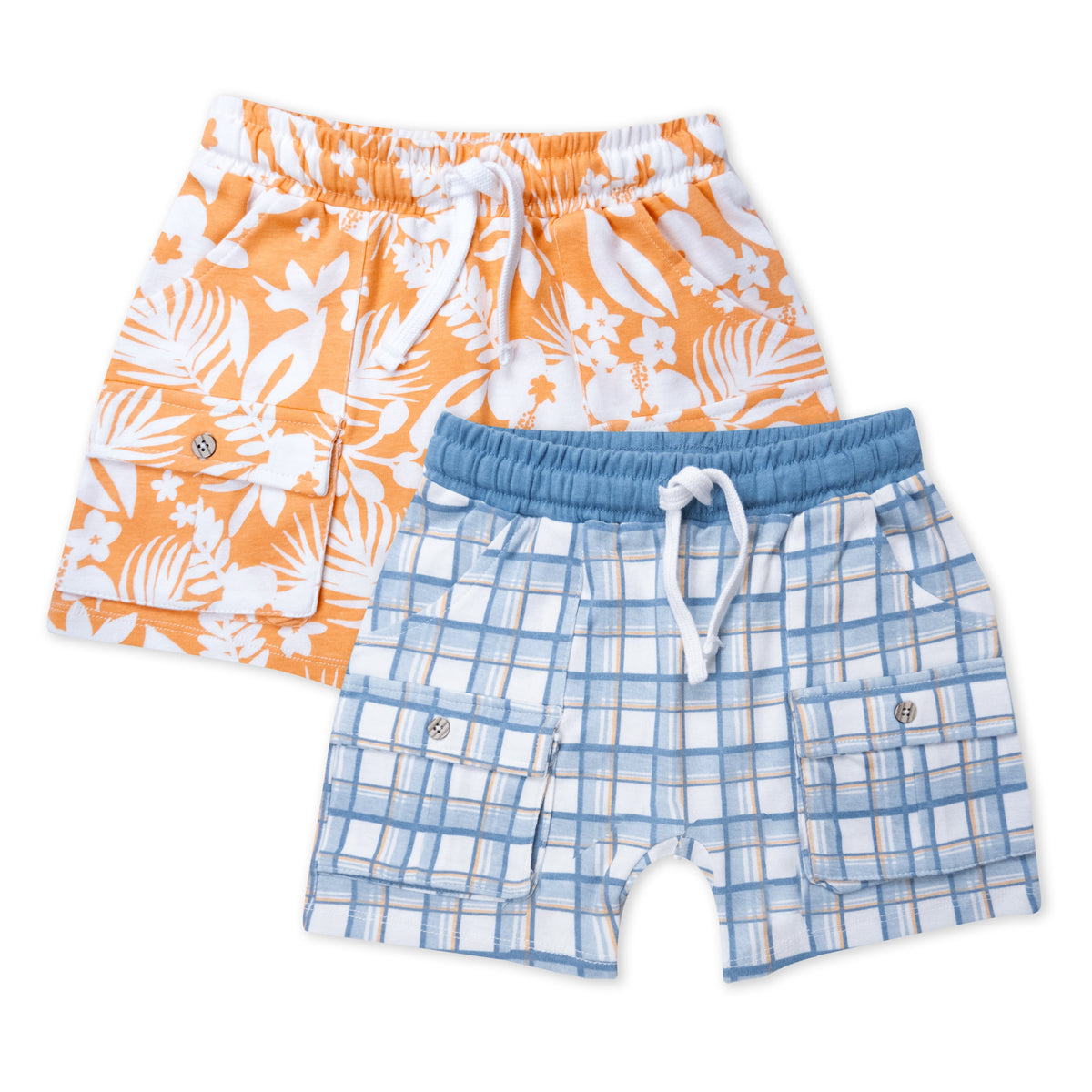 2-Pack Organic Cotton Short Set