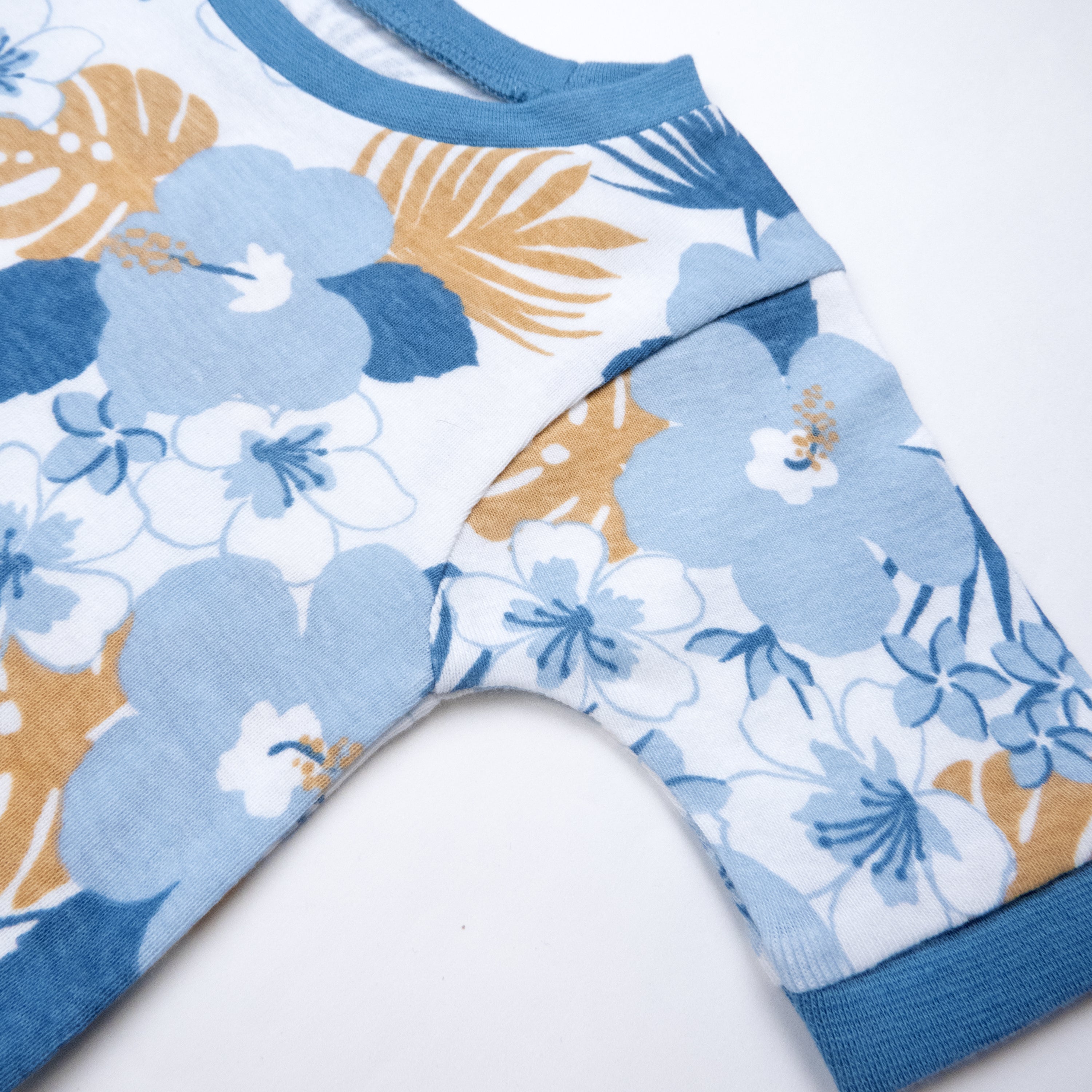 2-Piece Organic Cotton Short Sleeve & Shorts Pajama Set