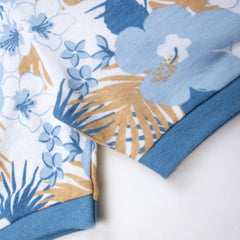 2-Piece Organic Cotton Short Sleeve & Shorts Pajama Set