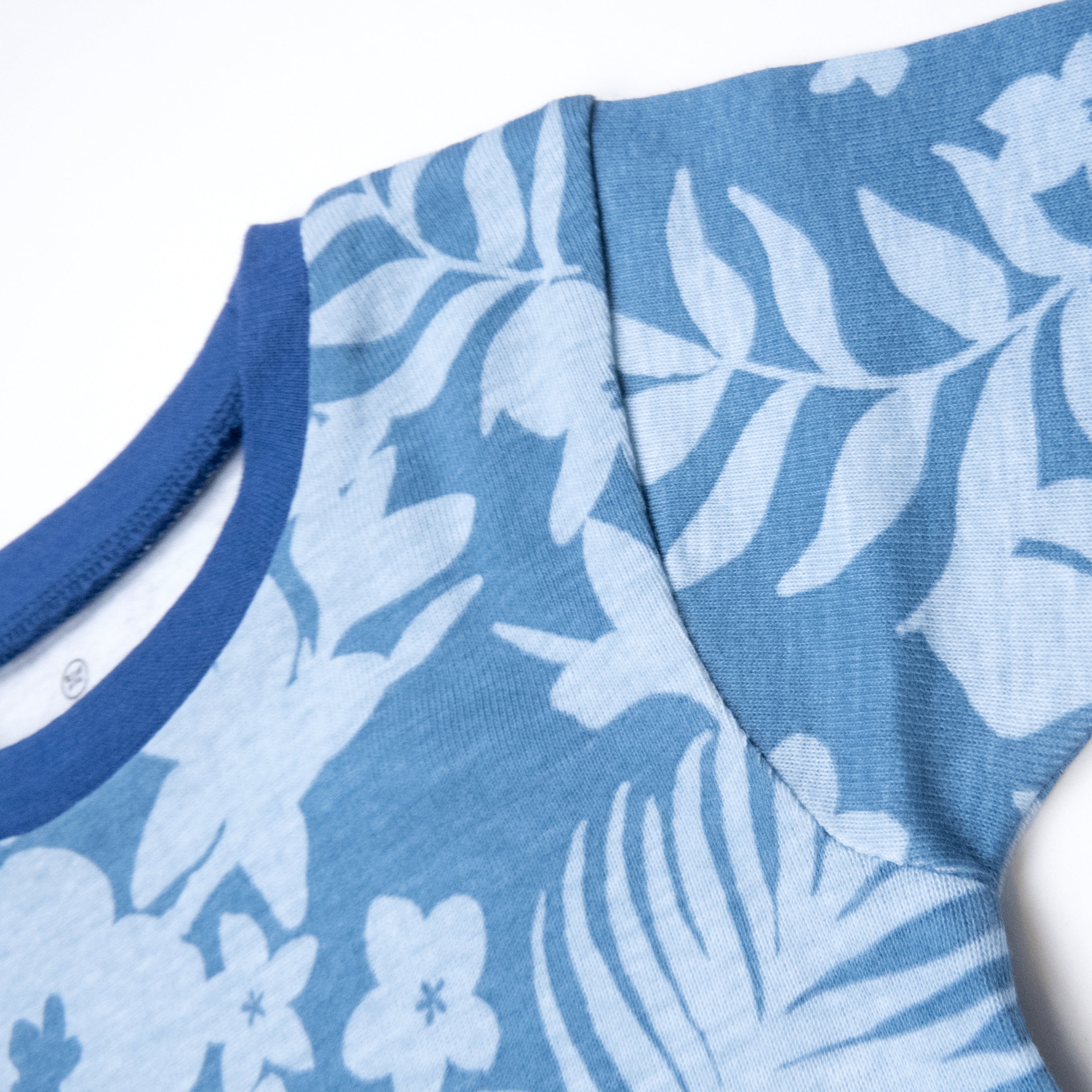 2-Piece Organic Cotton Short Sleeve & Shorts Pajama Set