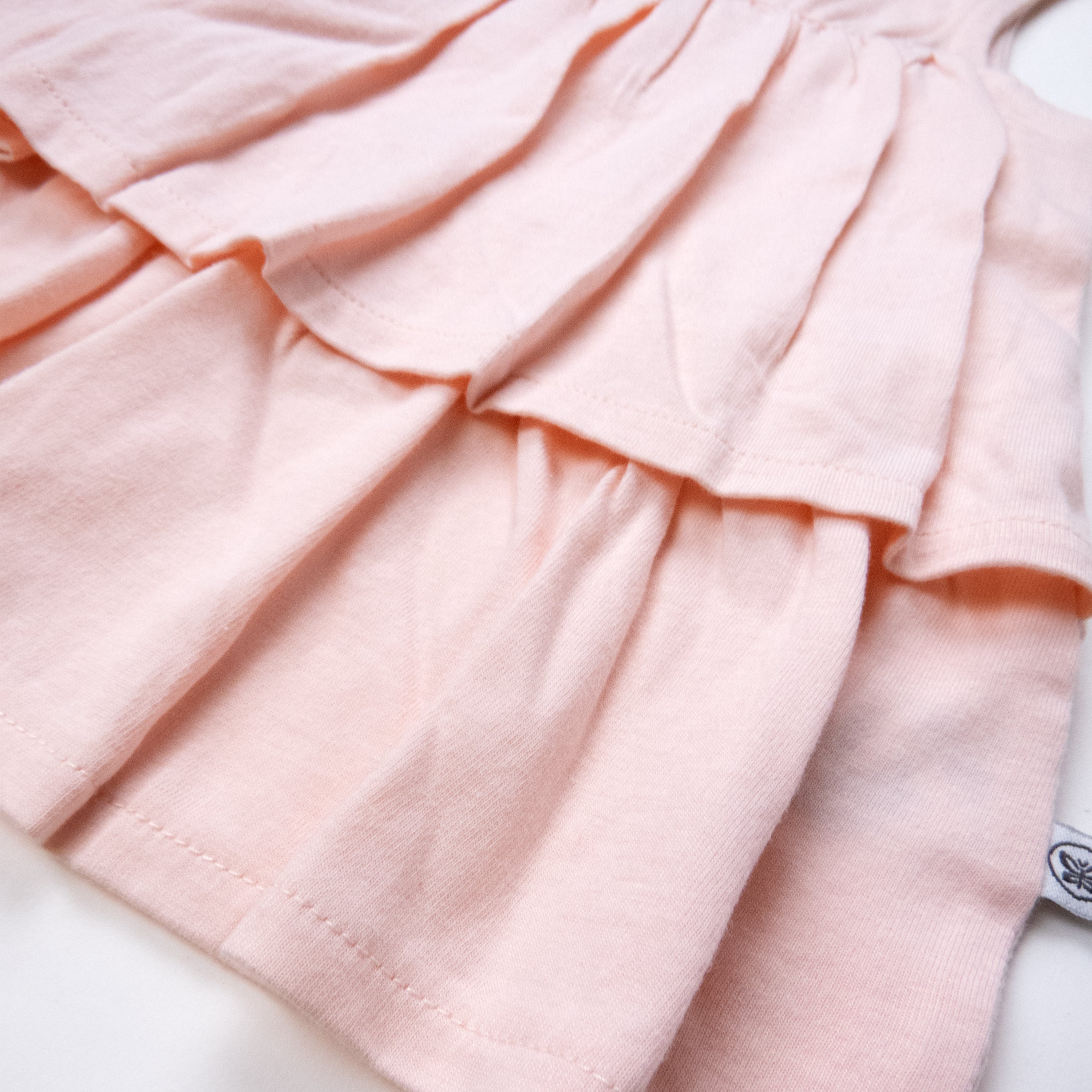 Toddler 2-Piece Ruffle Layered Shirt and Cuffed Short Set