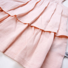 Toddler 2-Piece Ruffle Layered Shirt and Cuffed Short Set