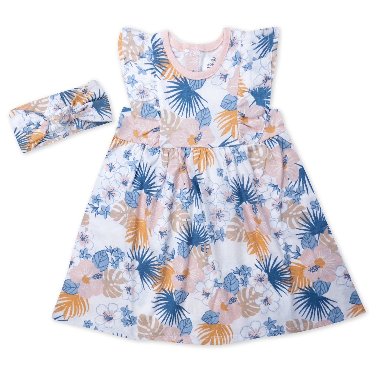 2-Piece Dress and Headband Set