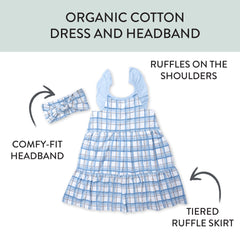 2-Piece Dress and Headband Set