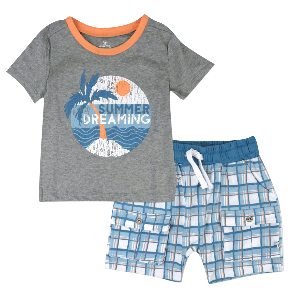 Toddler 2-Piece Short Sleeve and Short Set