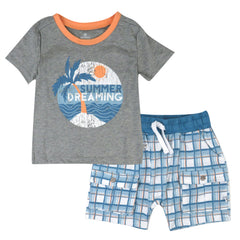 Toddler 2-Piece Short Sleeve and Short Set