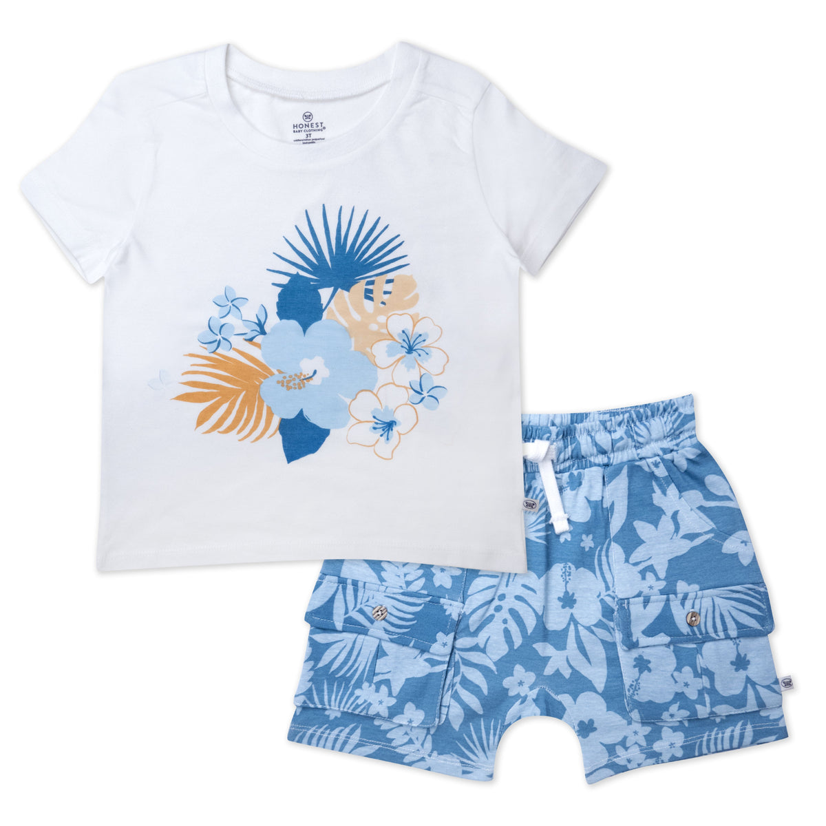 Toddler 2-Piece Short Sleeve and Short Set