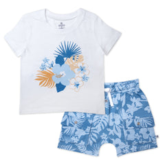 Toddler 2-Piece Short Sleeve and Short Set