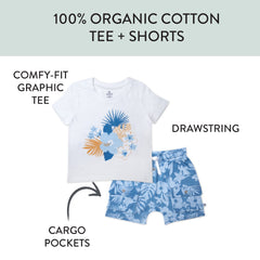 Toddler 2-Piece Short Sleeve and Short Set