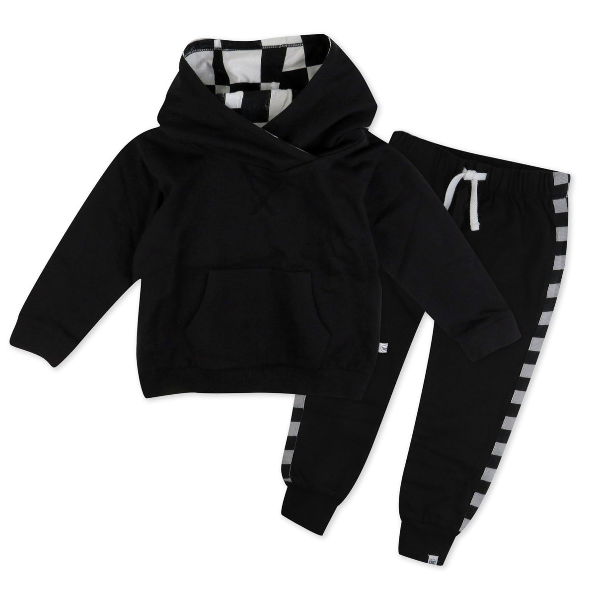 2-Piece Fleece Hoodie and Sweatpant Set