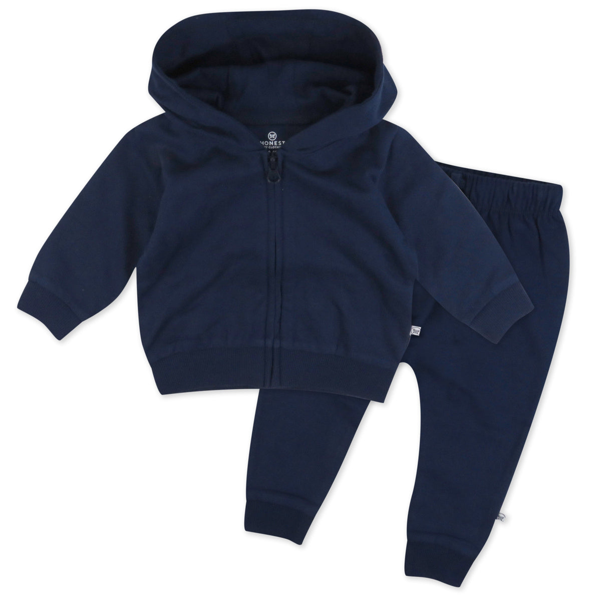 2-Piece Zip Fleece Hoodie and Sweatpant Set