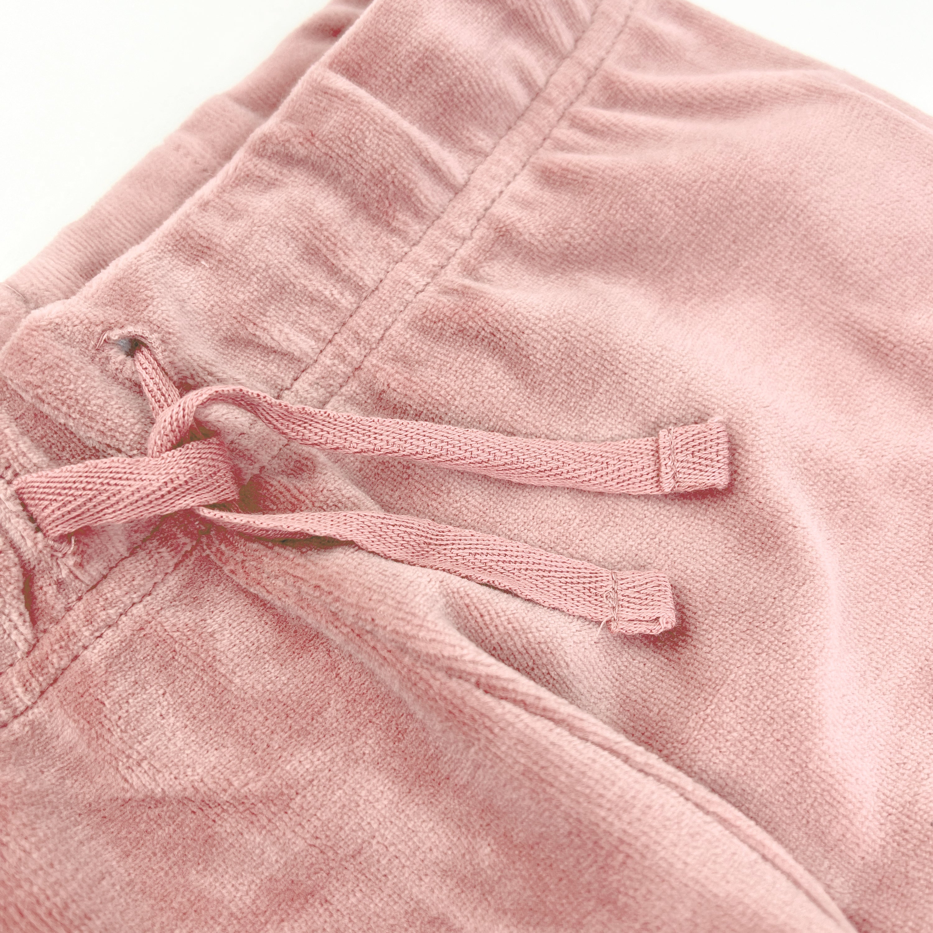 2-Piece Ruffle Velour Zip Up Hoodie and Sweatpant Set