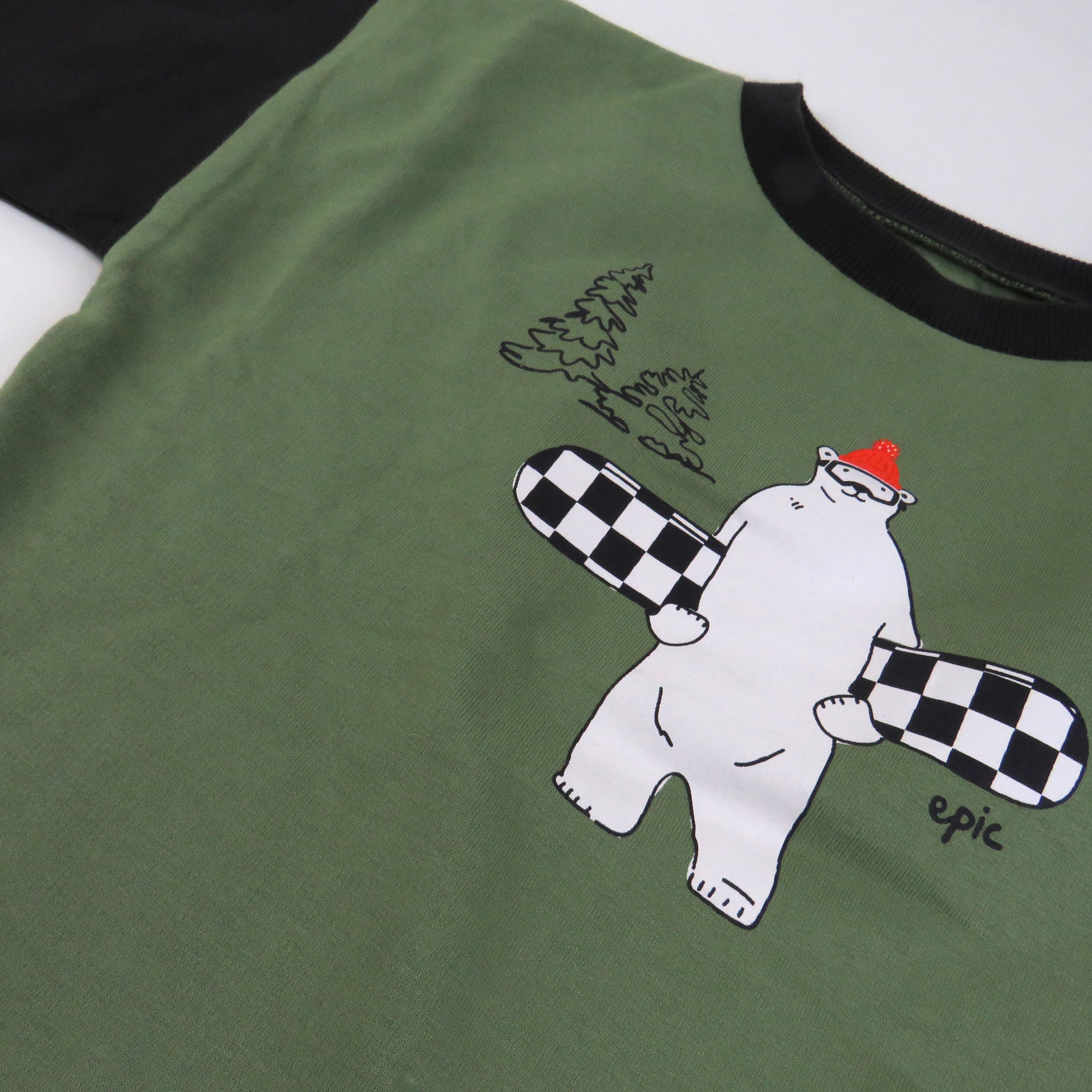 2-Piece Fleece Crew Neck and Sweatpant Set