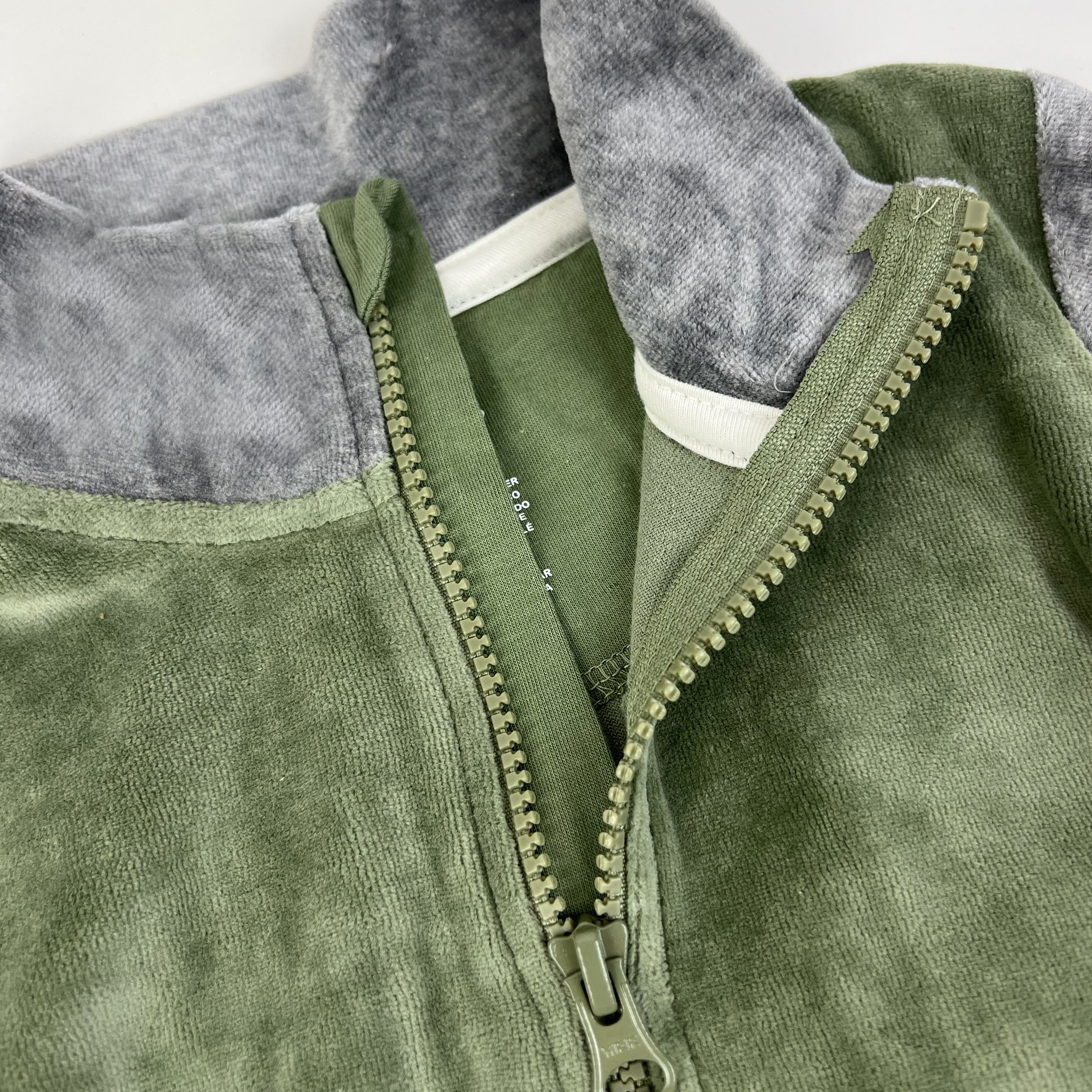 2-Piece Velour Quarter Zip Sweatsuit