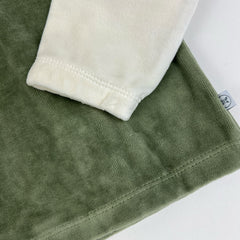 2-Piece Velour Quarter Zip Sweatsuit