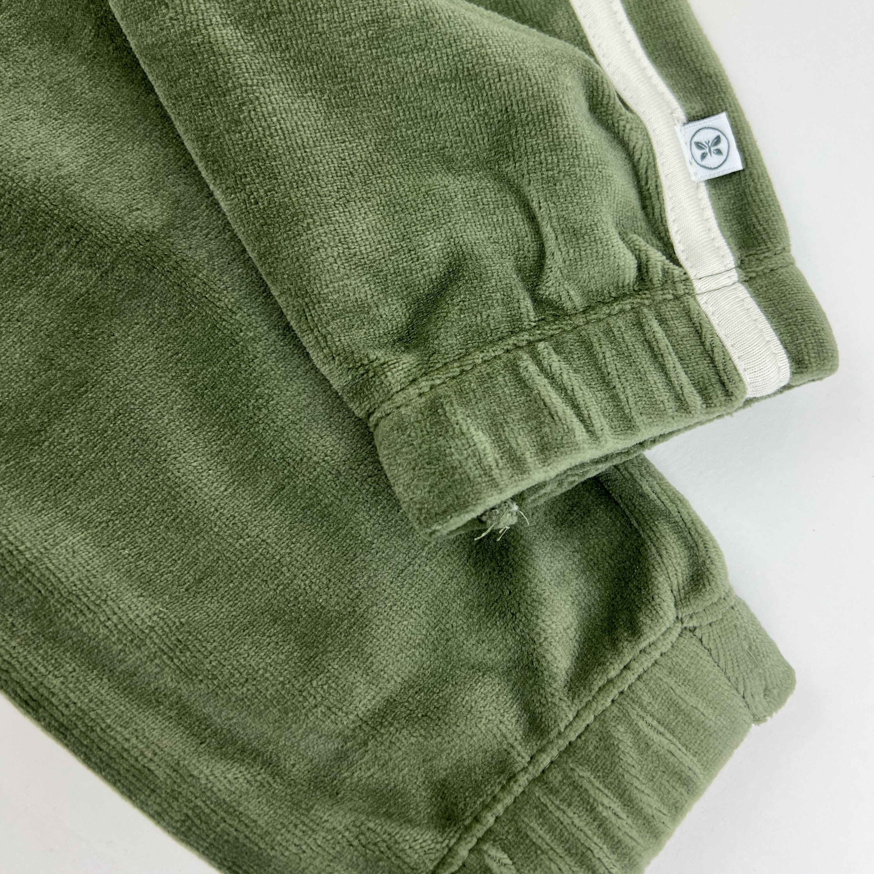 2-Piece Velour Quarter Zip Sweatsuit