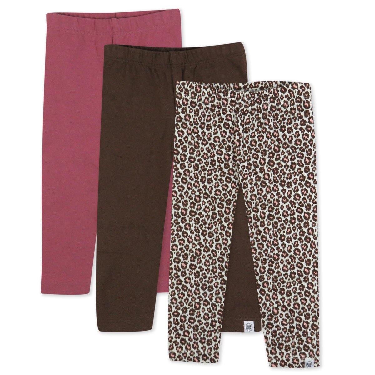 3-Pack Organic Cotton Legging Set