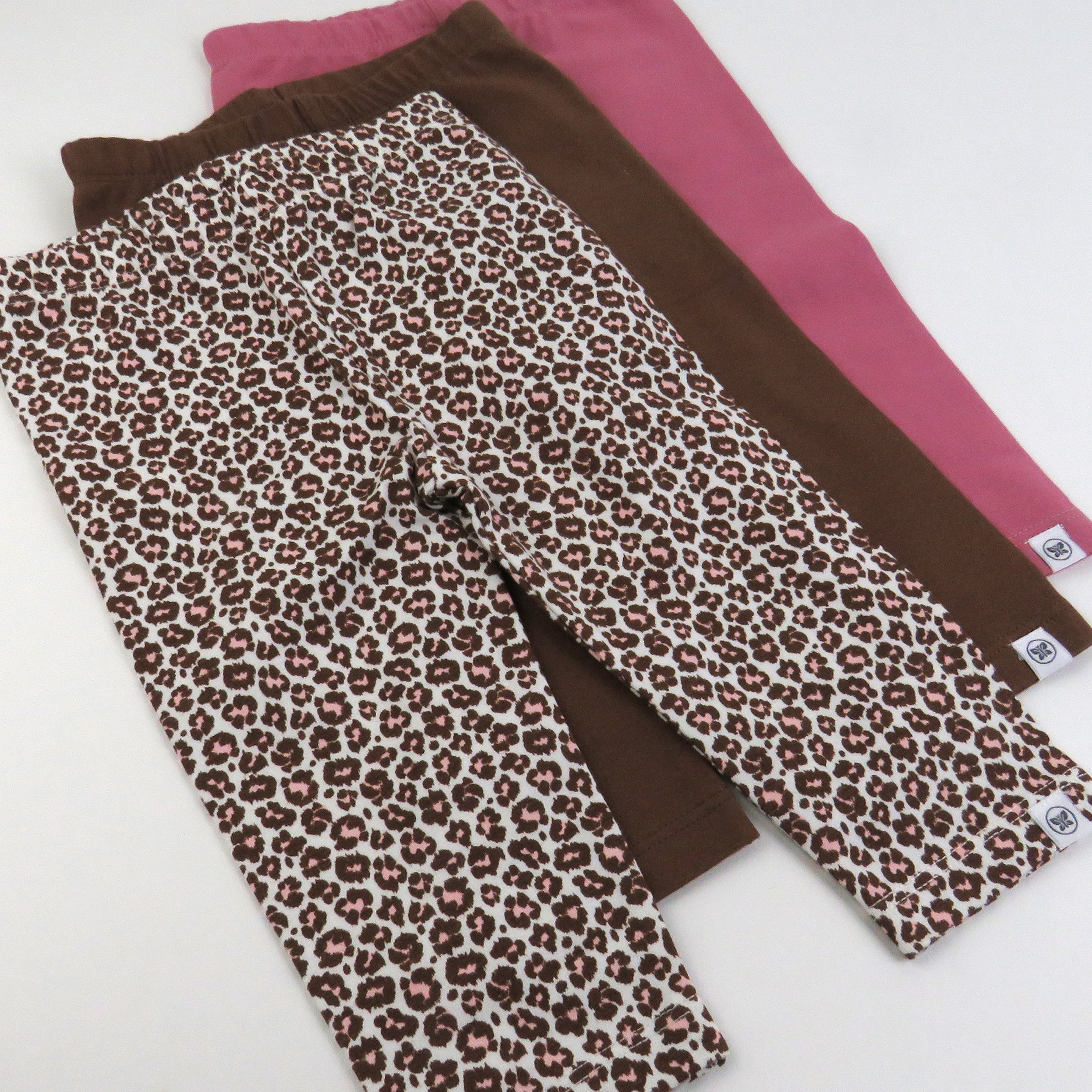 3-Pack Organic Cotton Legging Set