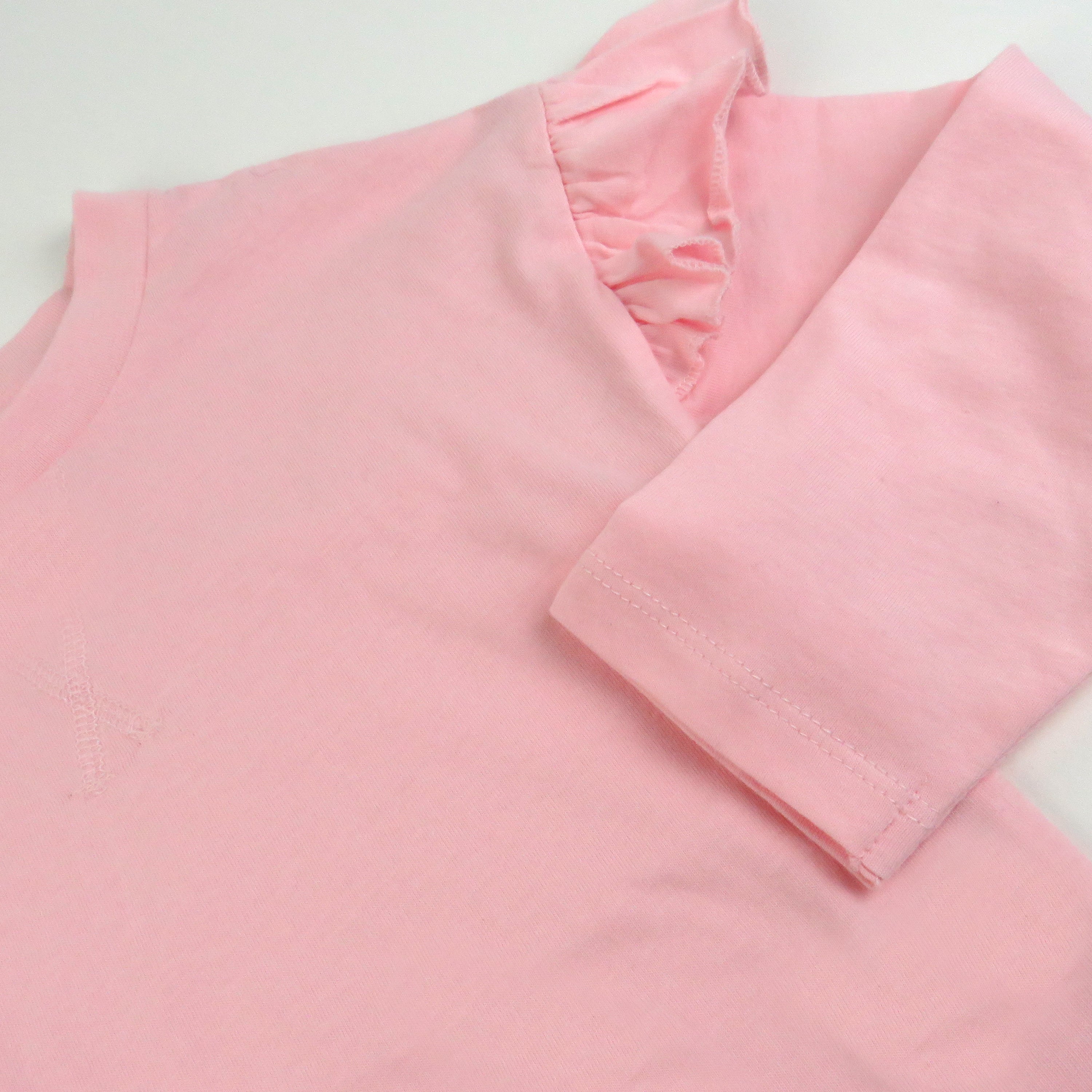 3-Pack Flutter Shoulder Long Sleeve Top