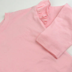 3-Pack Flutter Shoulder Long Sleeve Top