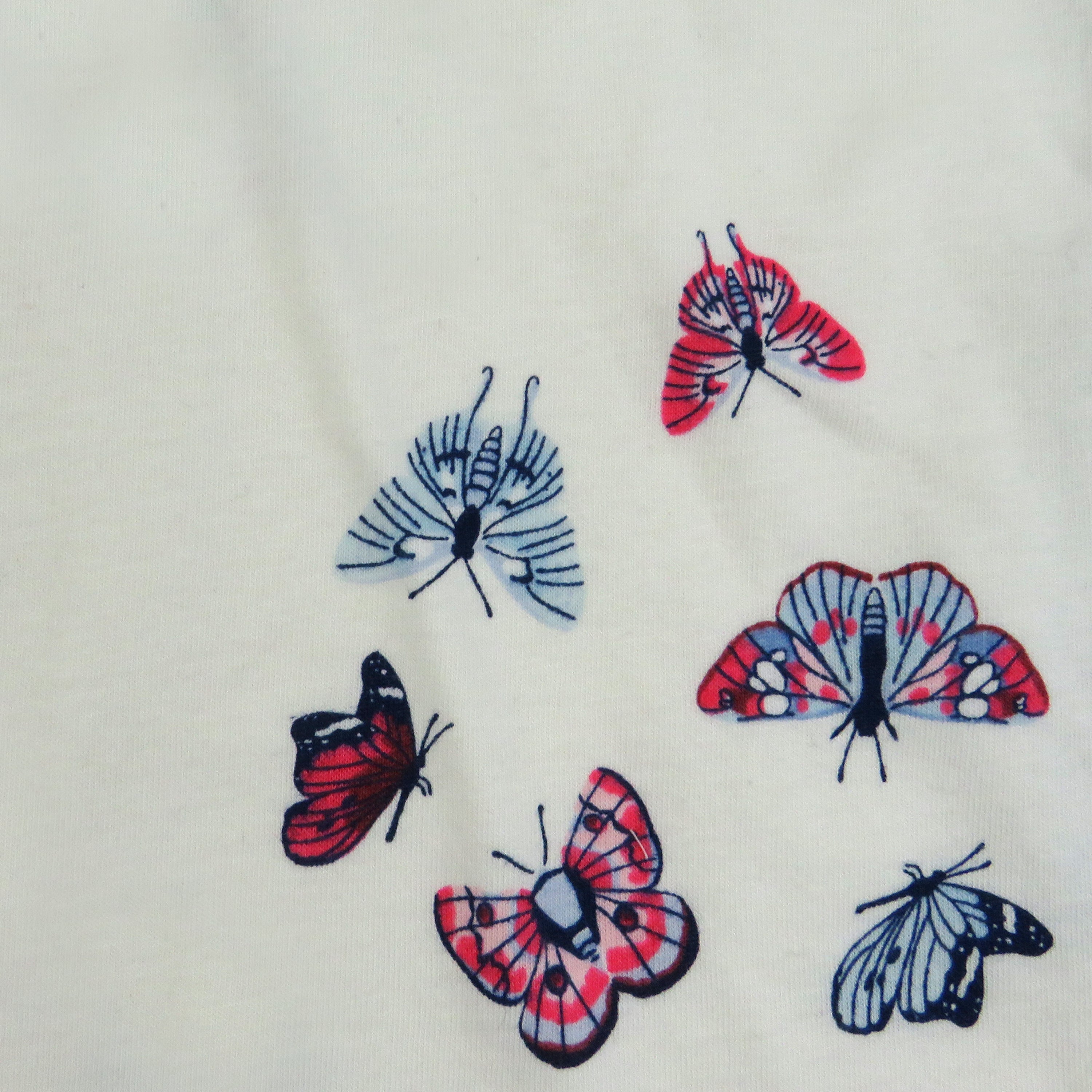 3-Pack Flutter Shoulder Long Sleeve Top