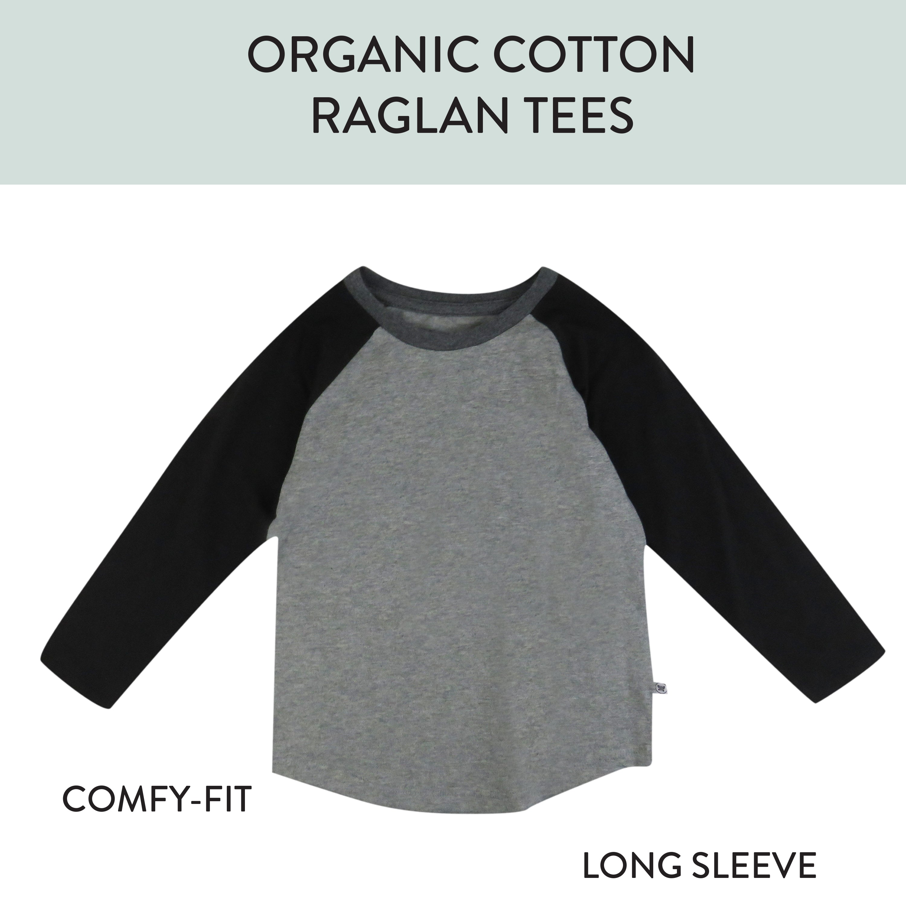 3-Pack Long Sleeve Baseball Raglan T-Shirts