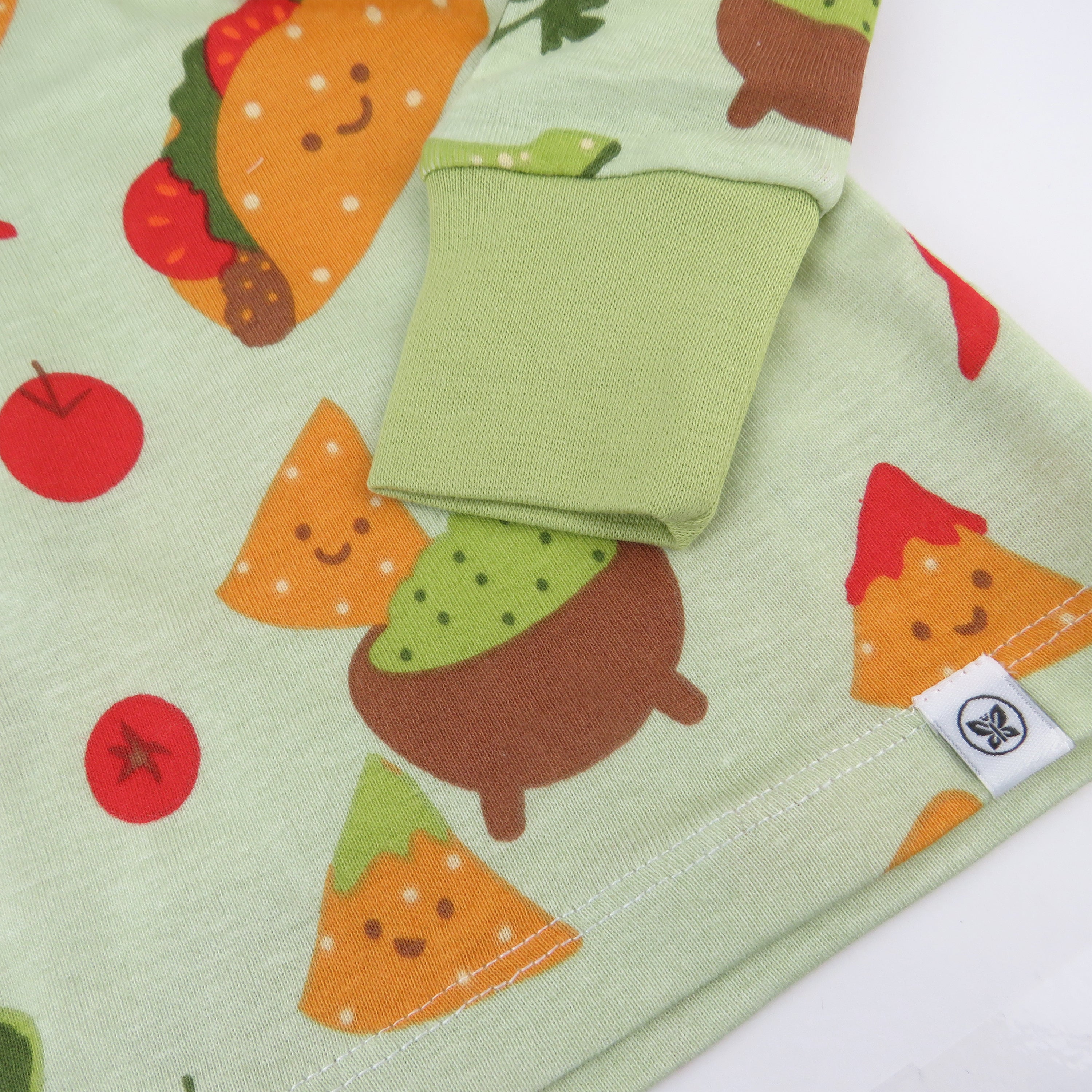 4-Piece Long Sleeve PJ Set