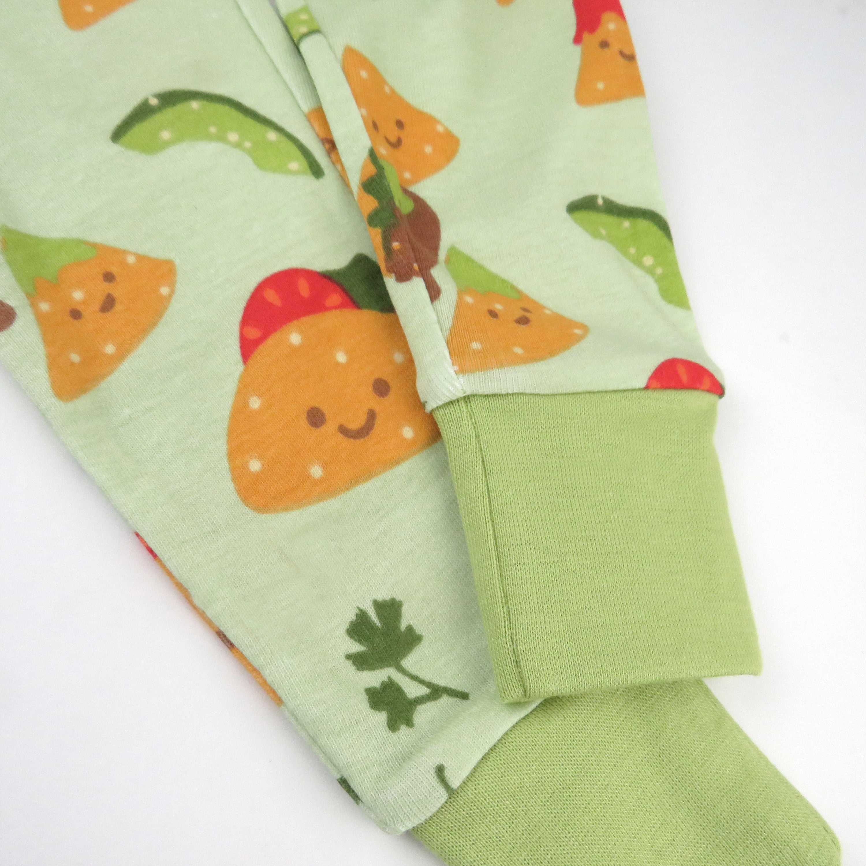 4-Piece Long Sleeve PJ Set