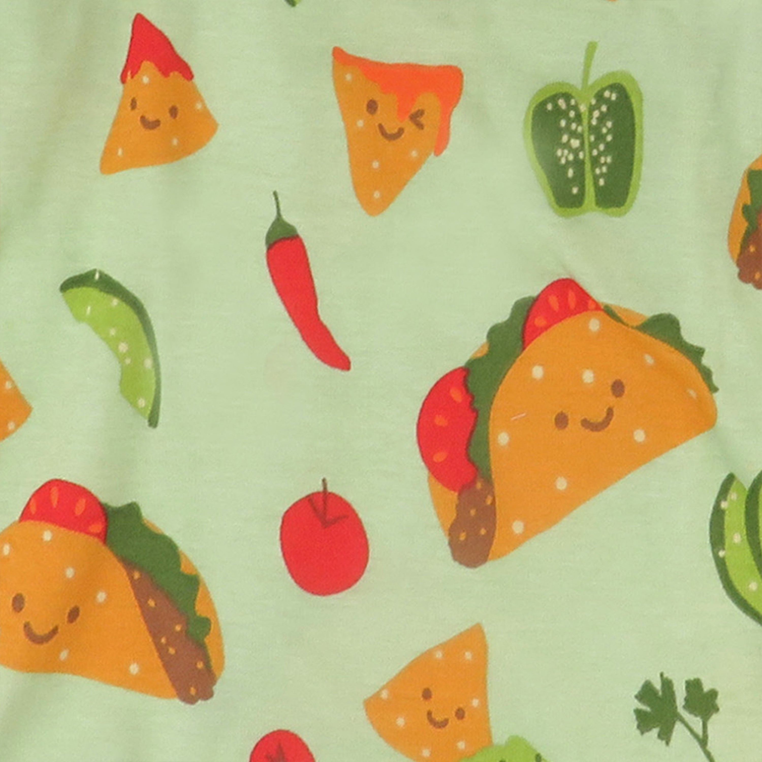 4-Piece Long Sleeve PJ Set