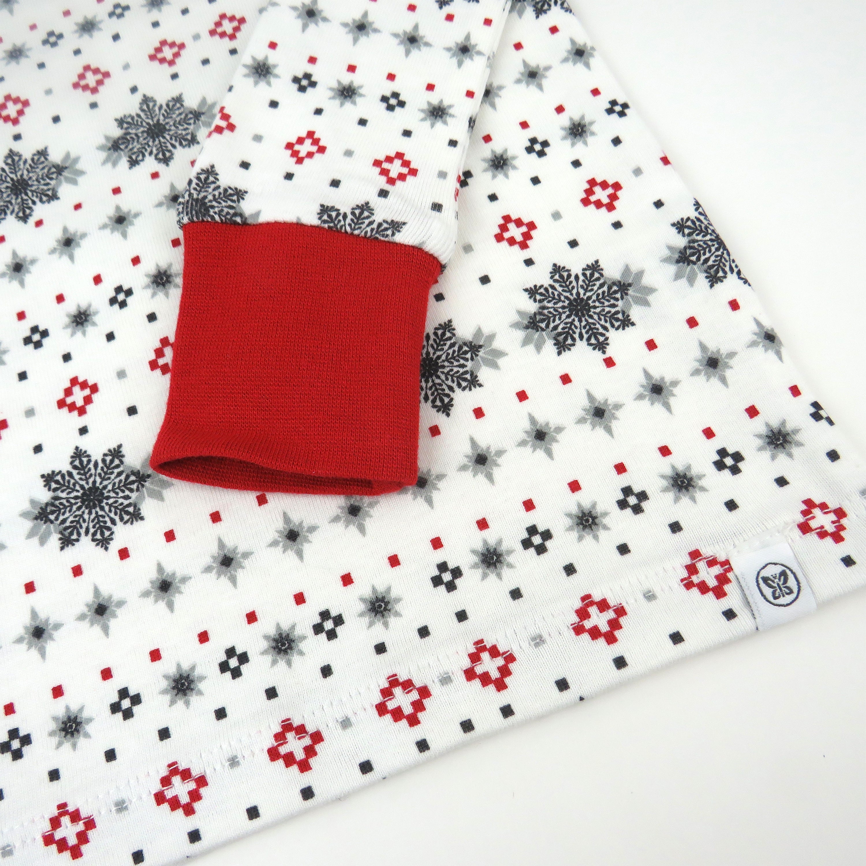 4-Piece Organic Cotton Holiday PJ Set