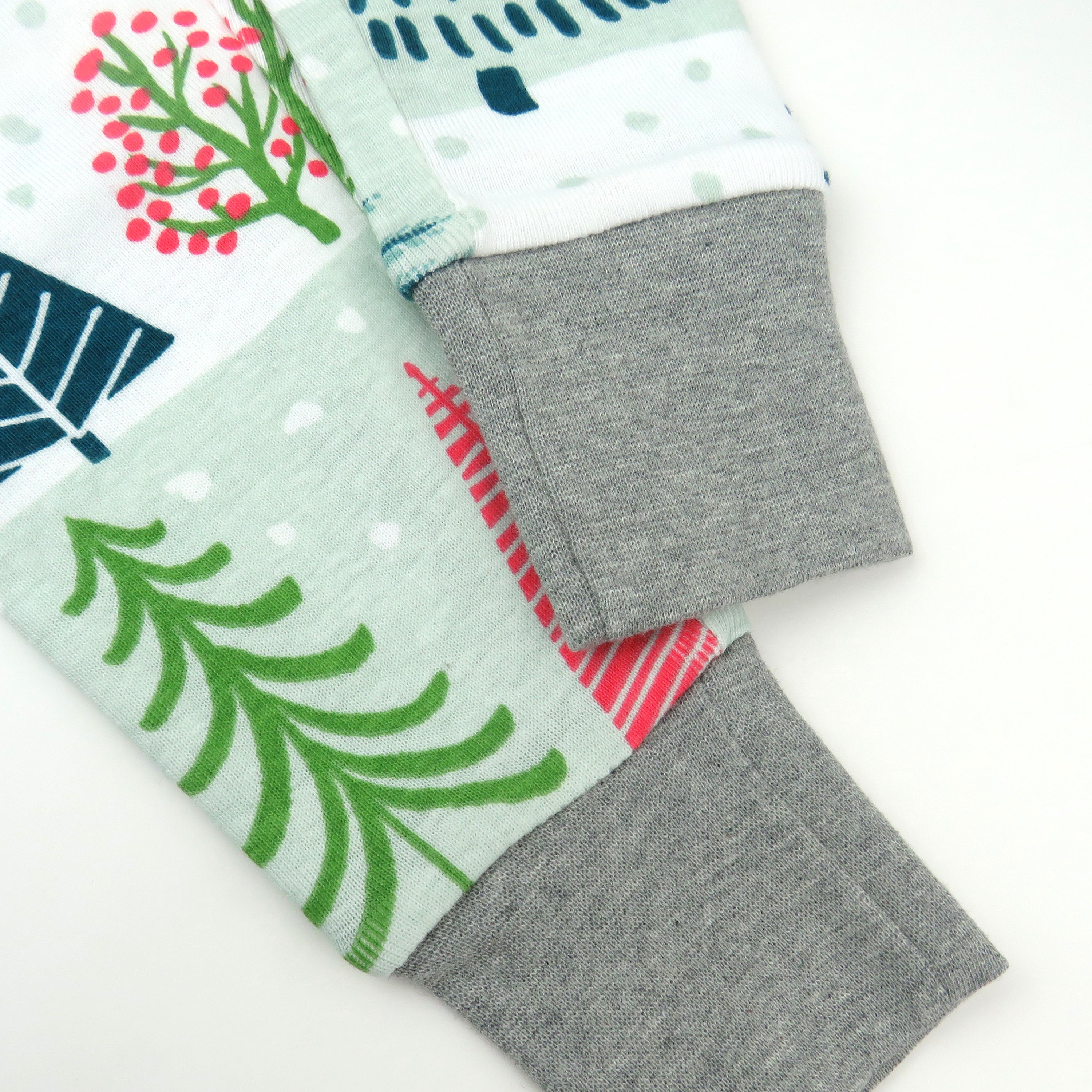 4-Piece Organic Cotton Holiday PJ Set