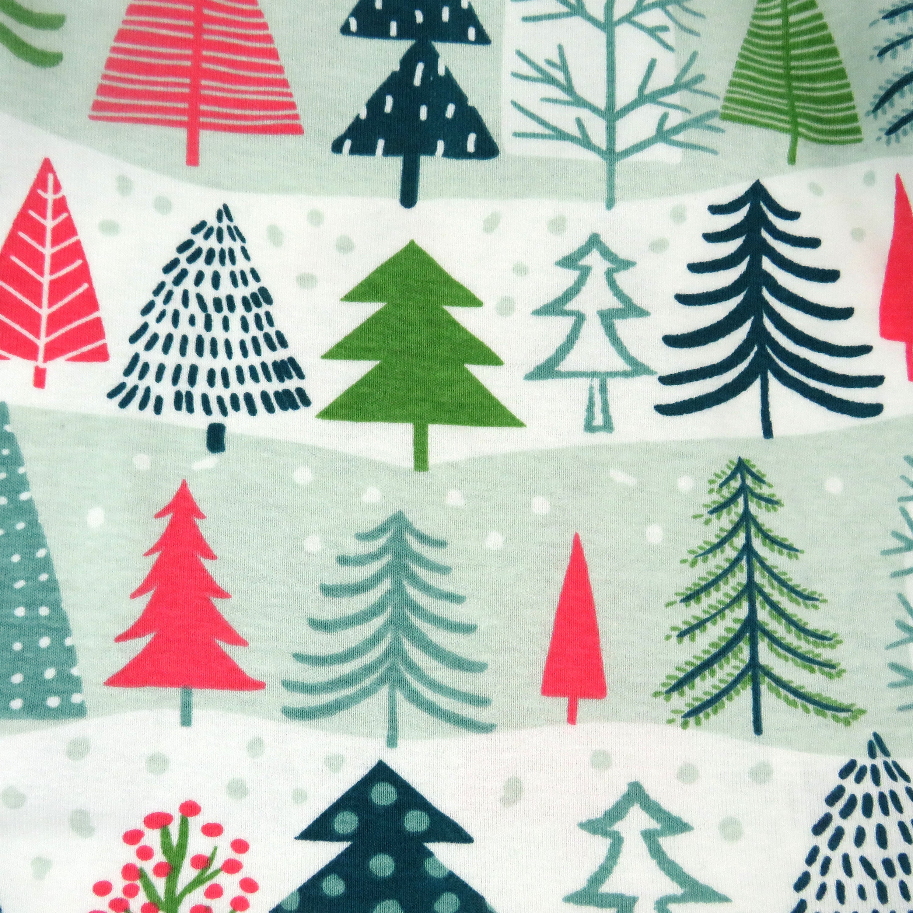 4-Piece Organic Cotton Holiday PJ Set