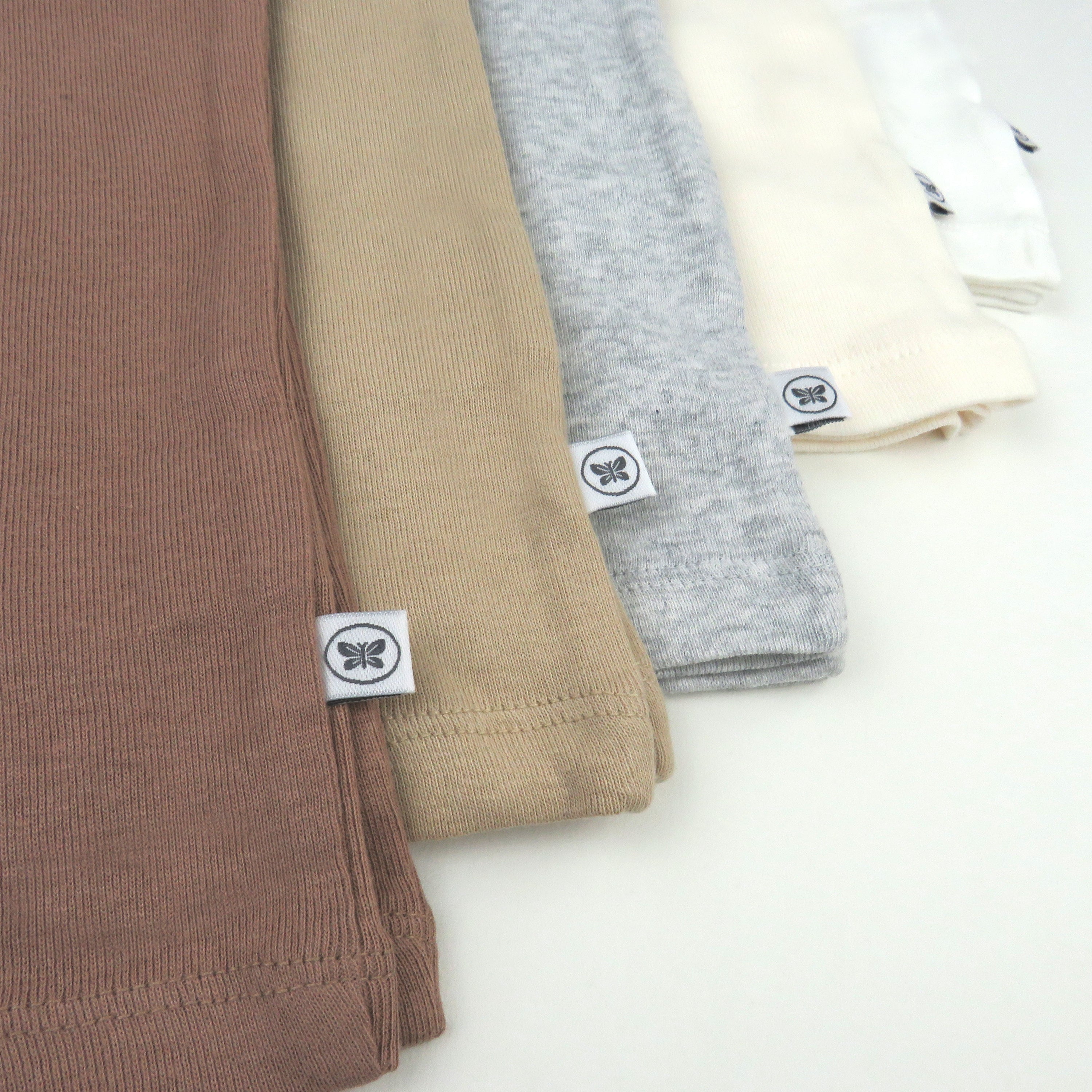 5-Pack Organic Cotton Sleeveless Muscle T-Shirts