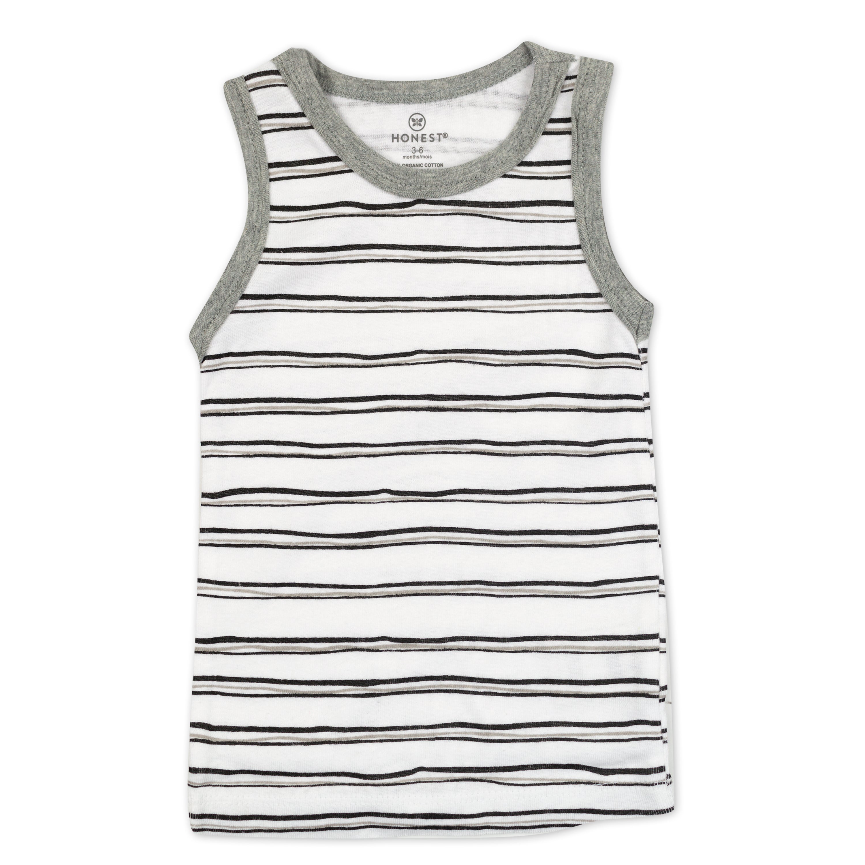 5-Pack Organic Cotton Sleeveless Muscle T-Shirts