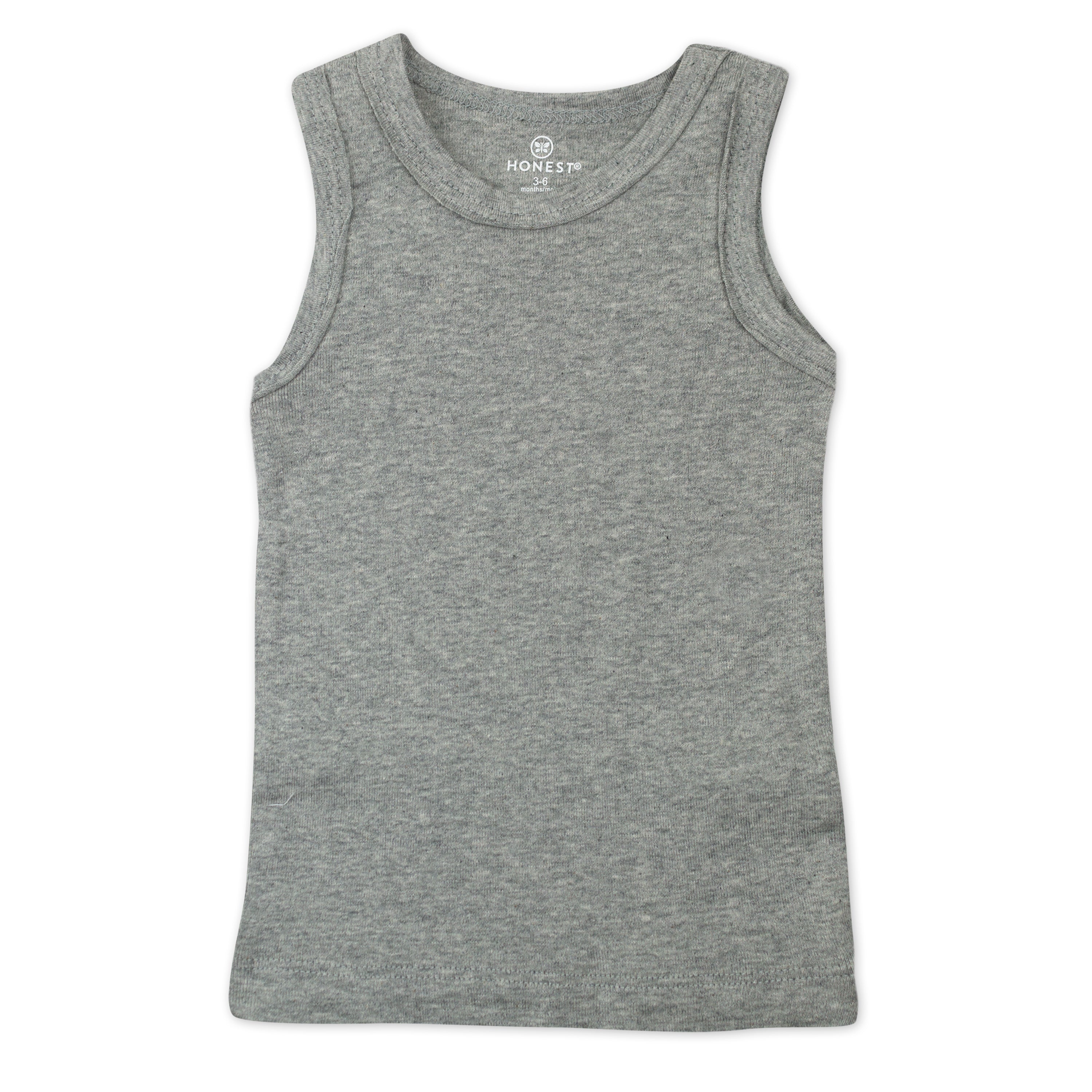 5-Pack Organic Cotton Sleeveless Muscle T-Shirts
