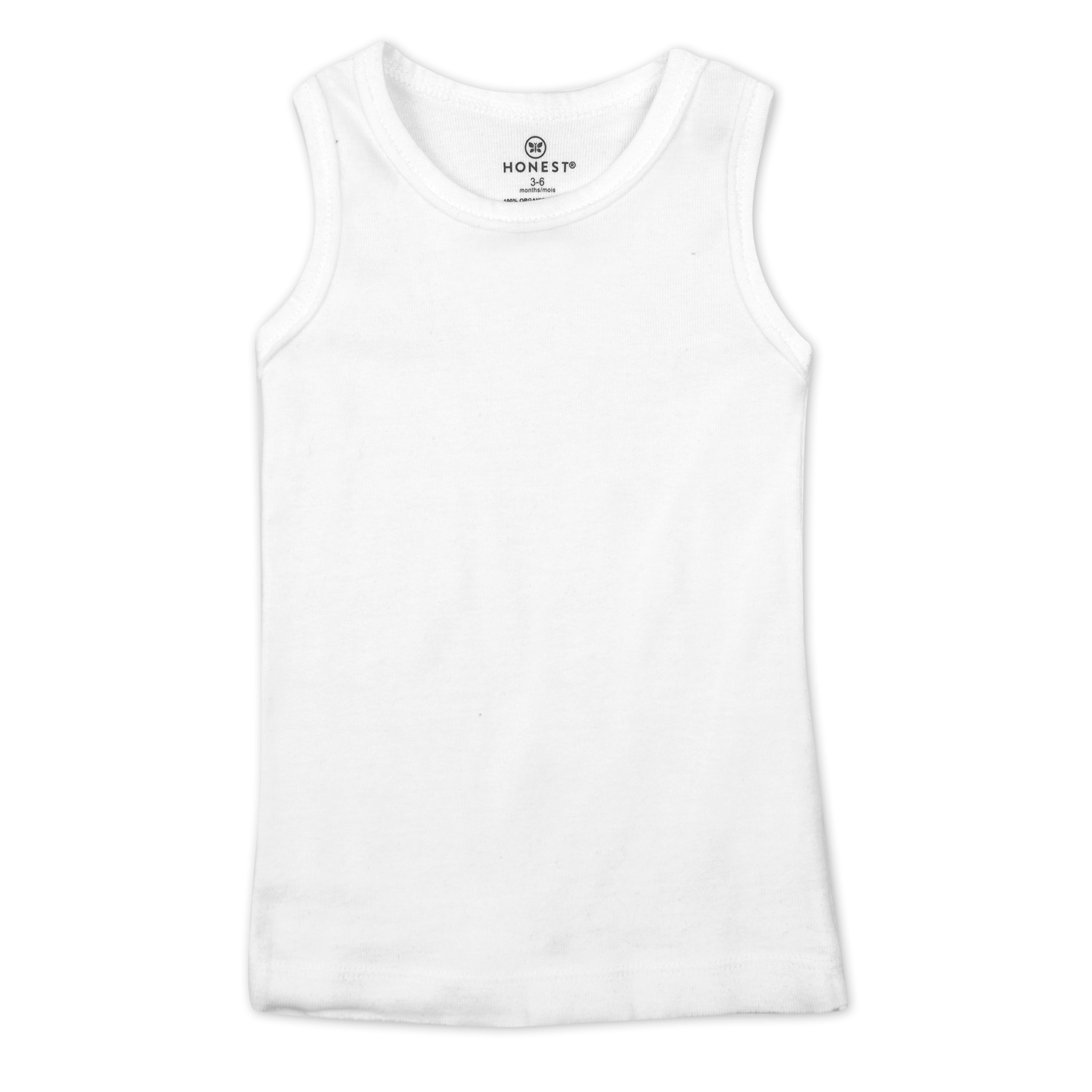 5-Pack Organic Cotton Sleeveless Muscle T-Shirts
