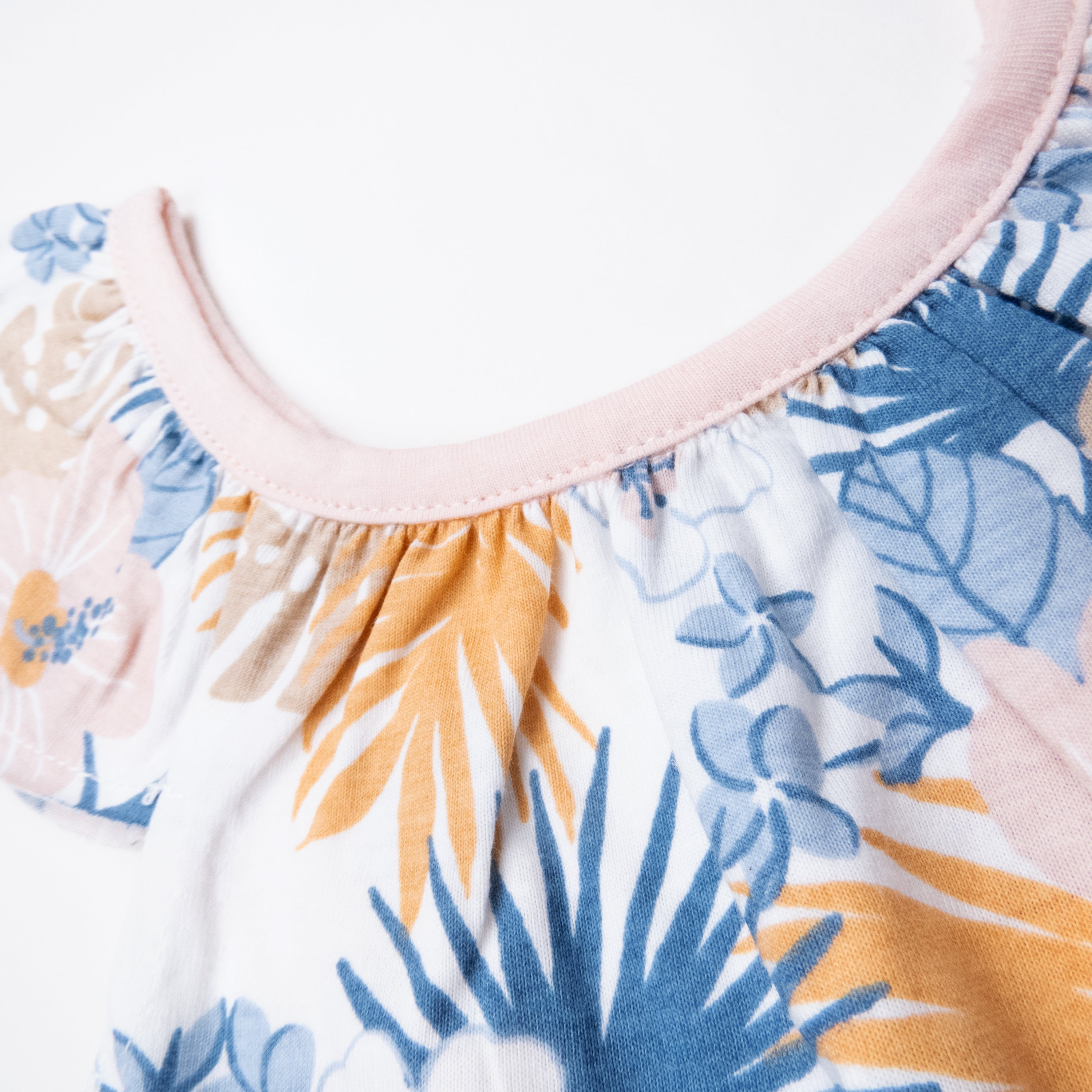 5-Pack Organic Cotton Girls' Short Sleeve T-Shirts