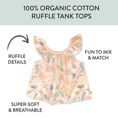 5-Pack Organic Cotton Girls' Short Sleeve T-Shirts