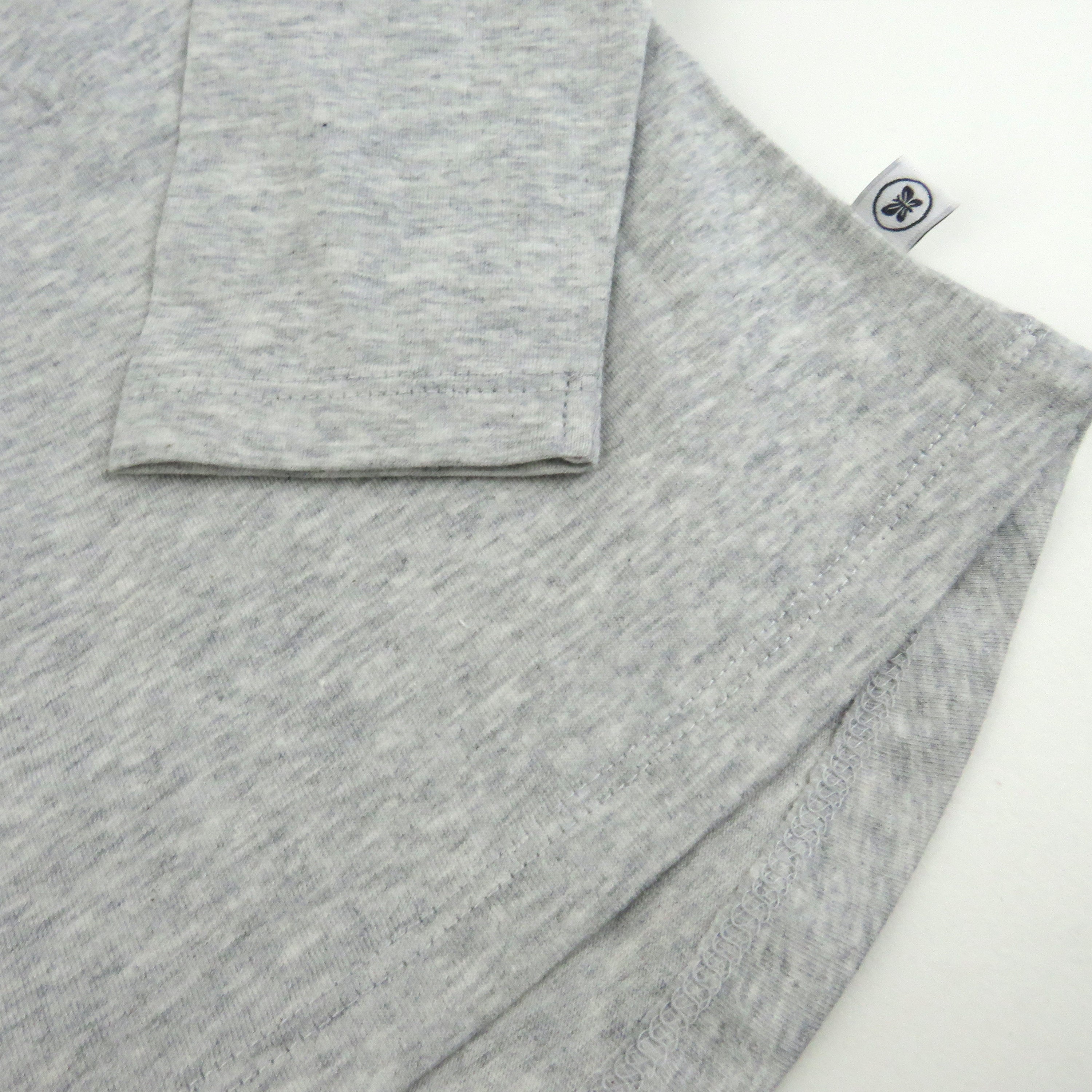 5-Pack Long Sleeve T-Shirt with Front Gathering