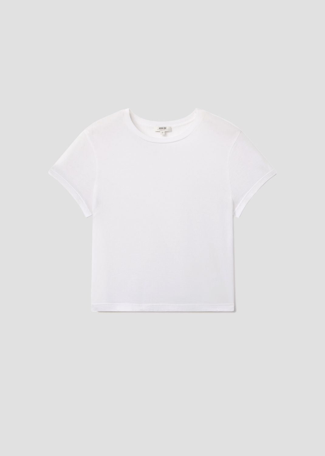 Adine Shrunken Tee in White