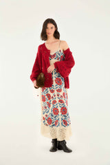 Sand Francesca Midi Dress