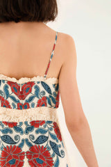 Sand Francesca Midi Dress