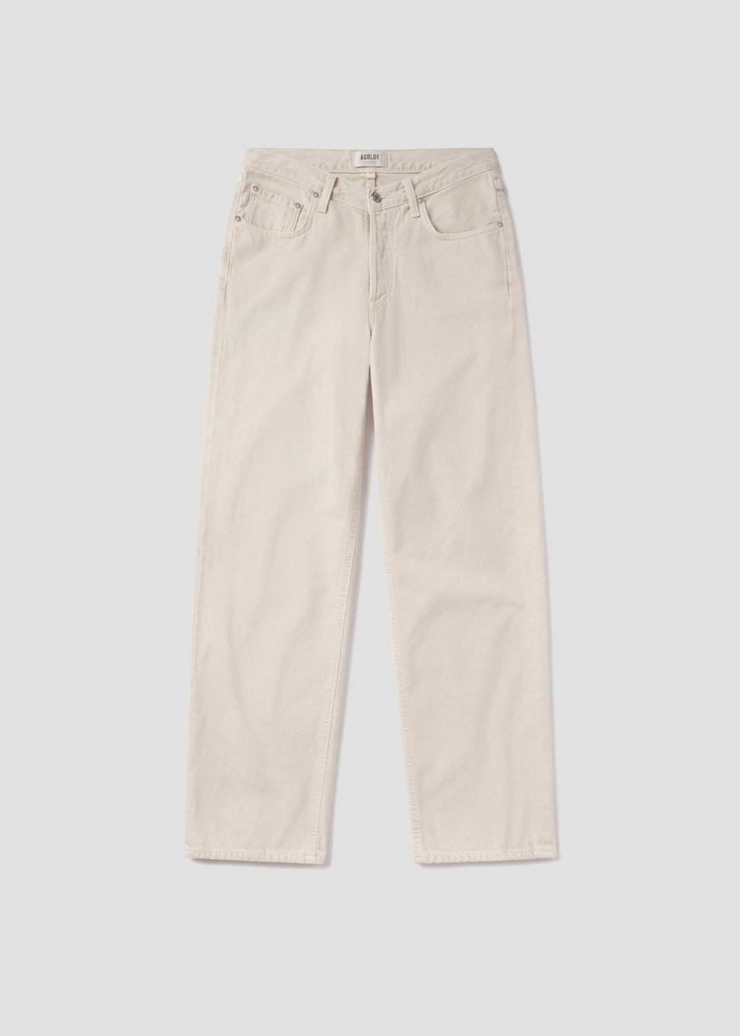 V-Waist Baggy in Scone
