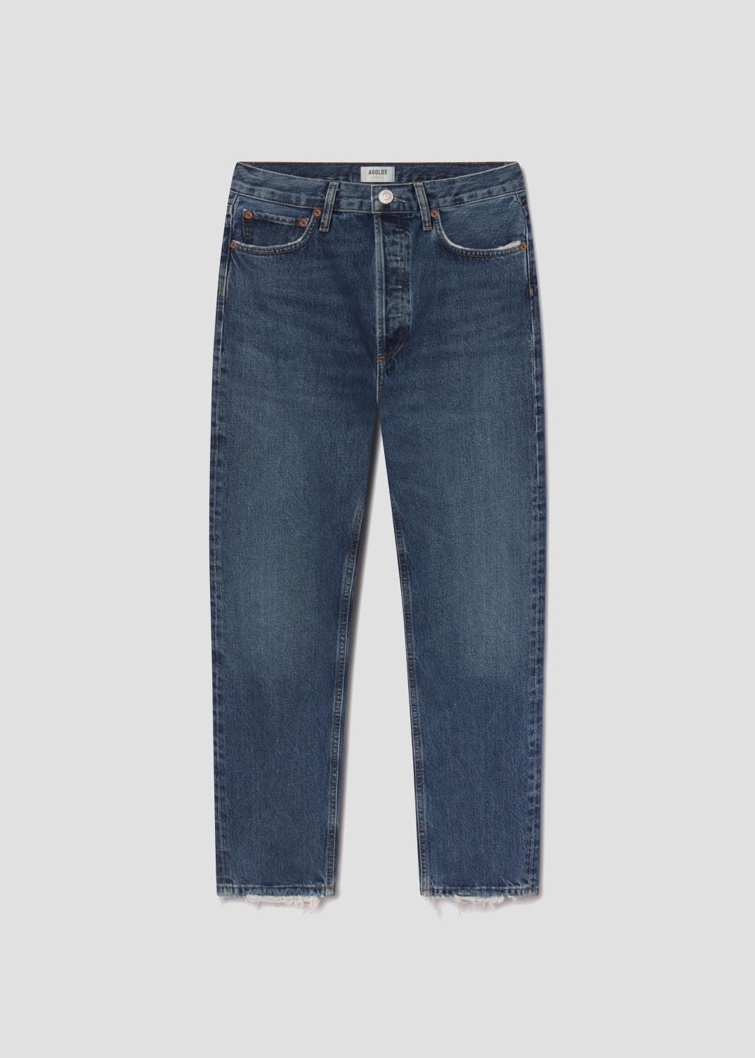 90's Pinch Waist High Rise Straight in Range